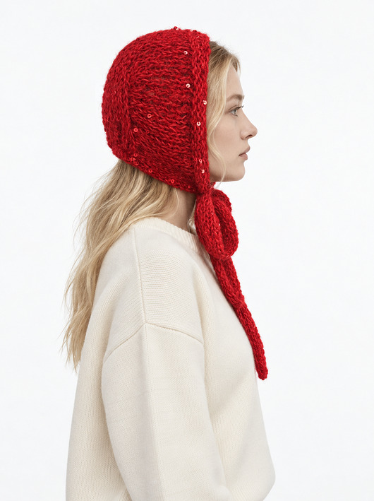 czapki damskie Bonnet babe in LOVE