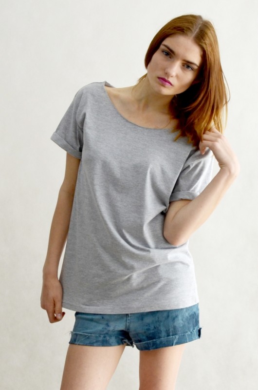 SZARA Koszulka Oversize GAU great as You