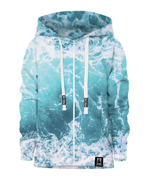 bluzy dla dziewczynki Bluza Zamek Dziewczynka DR.CROW Waves
