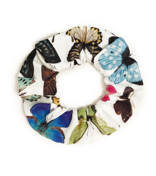 Frotka Scrunchie CHERRISH motyle cherrish