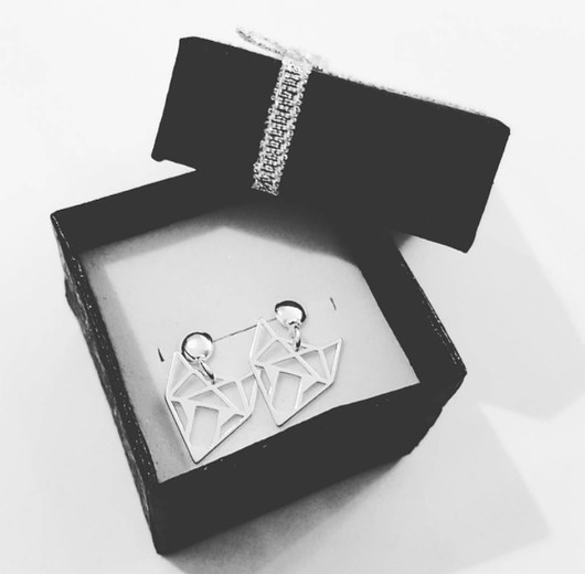 kolczyki srebrne Kolczyki srebrne Malutkie lisy