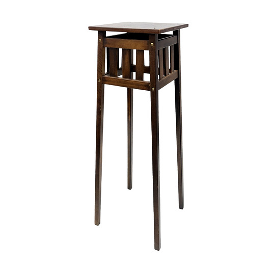 kwietniki Kwietnik Drewniany Art Deco / Stojak na Kwiaty Vintage, Francja lata 30.