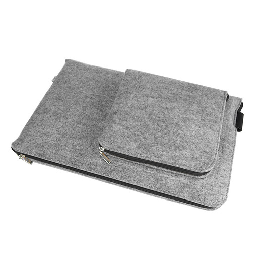 etui na laptopa ETUI NA LAPTOPA I ZASILACZ 04 czarny zamek