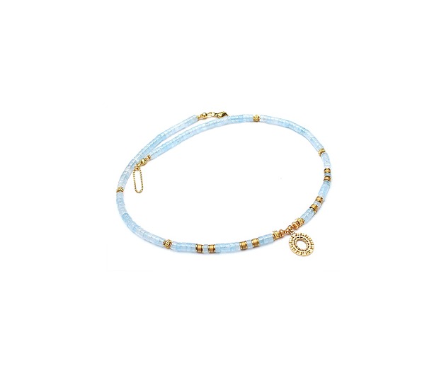 chokery Akwamaryn choker vol. 14 /naszyjnik/ 13.10.25 - Szlachetna kolekcja