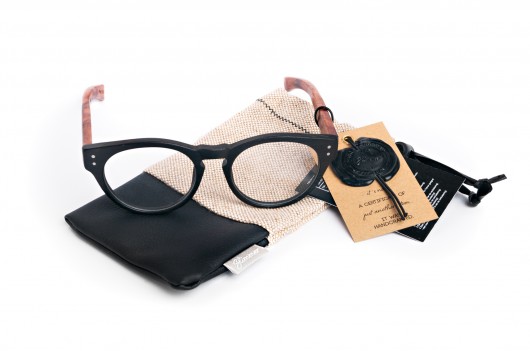 Okulary drewniane / Heban - Slimmer Slimmer