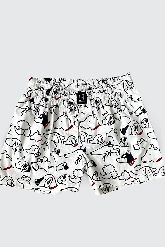 Spodenki damskie do spania bokserki PSIAKI HisOutfit