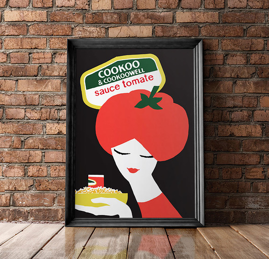 Plakat POMIDORO | 50X70 WISIMITU