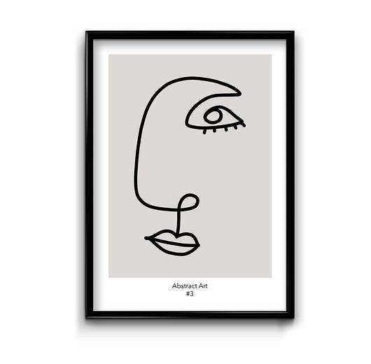 plakaty Plakat Abstract Art #3 