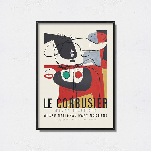 plakaty Le Corbusier  - Exhibition Poster