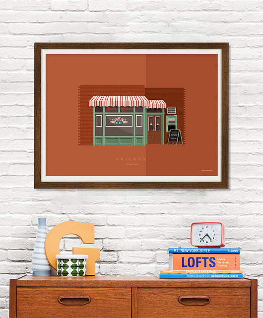 plakaty Friends - Central Perk - plakat 50x70 cm