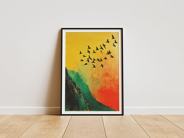 plakaty Plakat - Birds of freedom