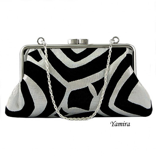 Torebka :: black and silver geometry :: yamira