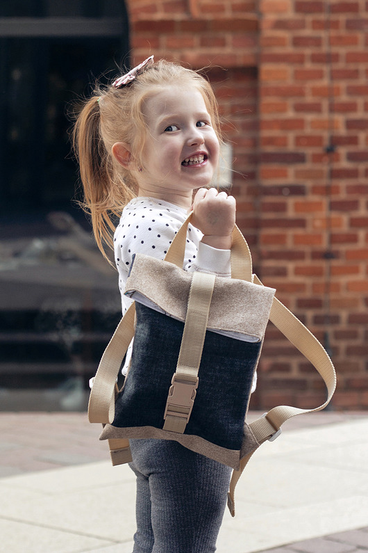 torebki, worki i plecaki Składany plecak kurierski dla dziecka