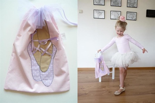 Worek mała balerina Diana Art