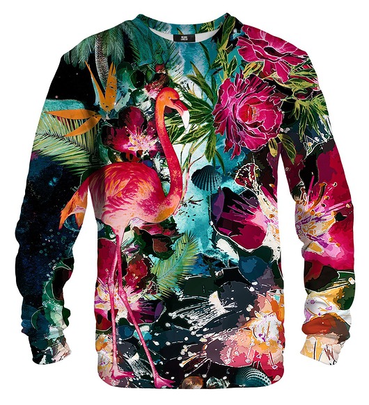 Bluza bawełniana Colorful Flamingo Mr Gugu Miss Go