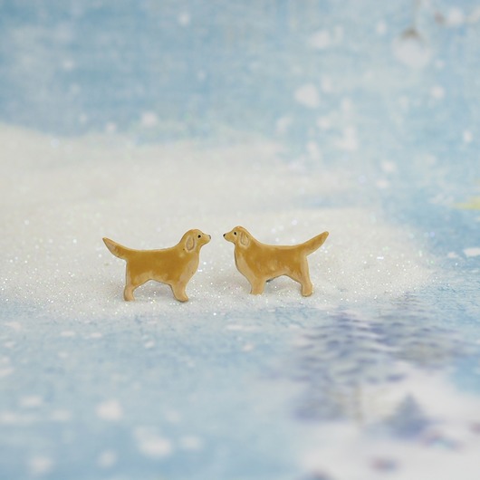 Golden retriever mini pieski- ceramiczne sztyfty Dorca