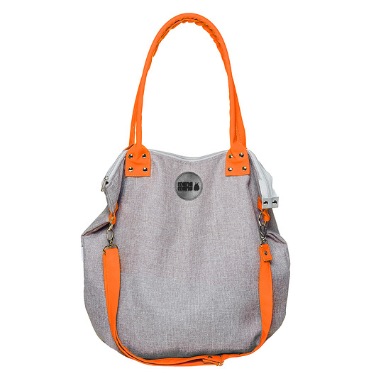 Torba Worek City Grey #Orange MANA MANA