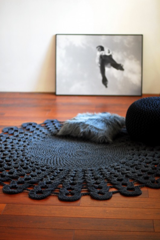 Dywan szary  Pompon Design