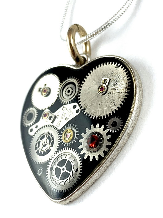 wisiory WISIOR Silver Heart (Black) III