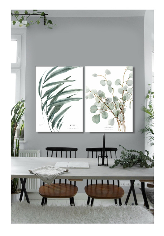 Plakat Komplet dwóch wydruków 50x70 cm Margo Hupert