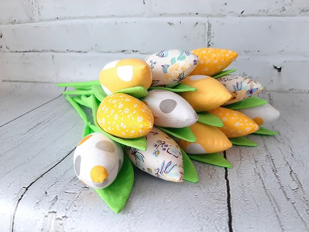 TULIPANY - 12szt - WIOSNA + Prezent ! MoniDolls