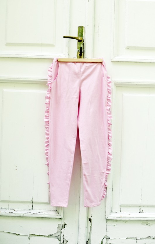 Frill Pants - róz FoureMki
