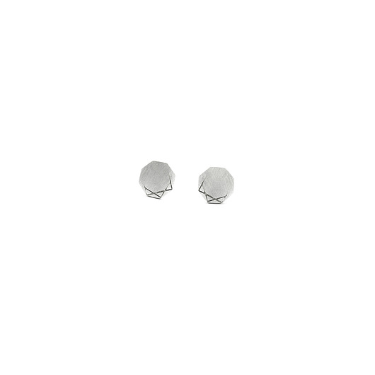 kolczyki srebrne Kolczyki srebrne LABEL MINI  / silver earrings