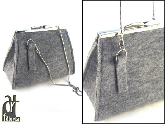 FILCWA TOREBKA - grey art fabryka