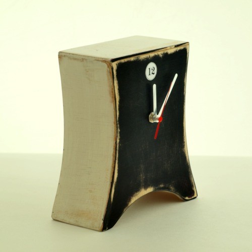 zegarek Olde Black Clock Wood Studio