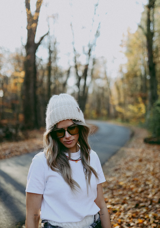 czapki damskie Czapka Natural Miękka jakość premium