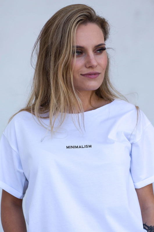 MINIMALISM Oversize T-shirt GAU great as You