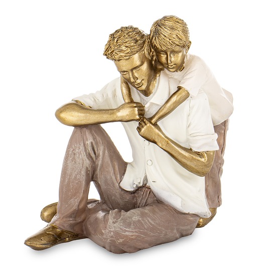 figurki i rzeźby Figurki - ojciec i syn 24x9x17 cm PADRE