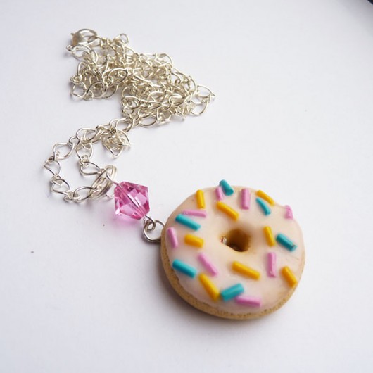 Różowy donut Lemon Lovely