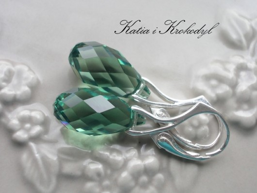 kryształ SWAROVSKI BRIOLETY Katia i krokodyl