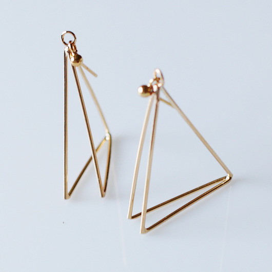 kolczyki pozłacane Kolczyki pozłacane Who am I