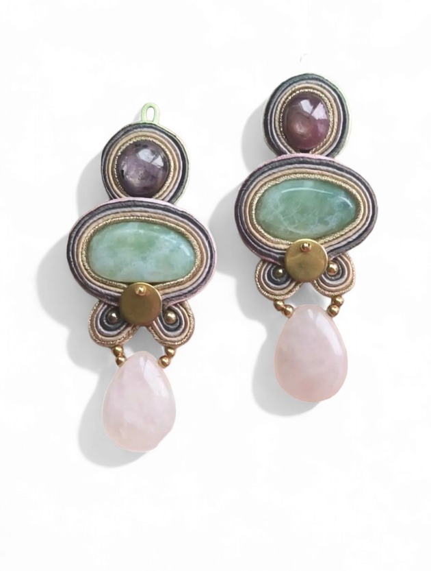 kolczyki soutache Naomi