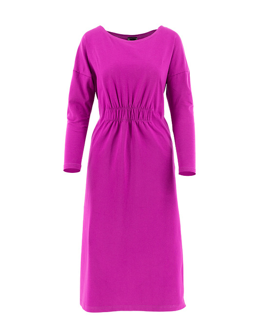 sukienki midi damskie Sukienka Simple Fuchsia