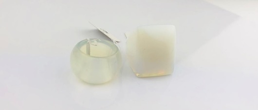 InspiRING Obrączka Opal duża  Brazi Druse Jewelry