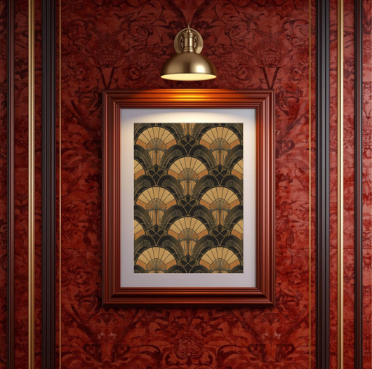 plakaty PLAKAT art deco mid century modern grafika