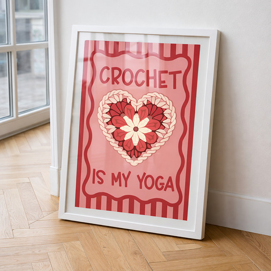 plakaty Plakat dla szydełkary