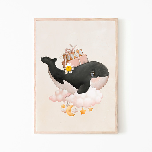 obrazy i plakaty do pokoju dziecięcego PLAKAT, OBRAZEK TINY WORLD  nr.11