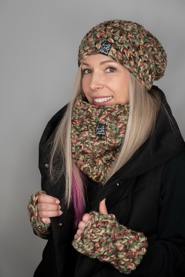 rękawiczki damskie Rękawiczki 39 - MULTIKOLOR