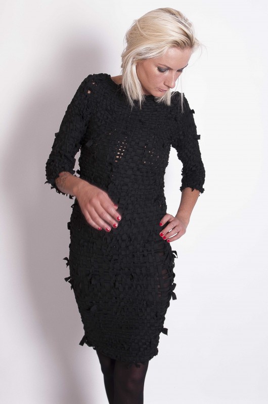 Sukienka Czarna Mini mrszebra