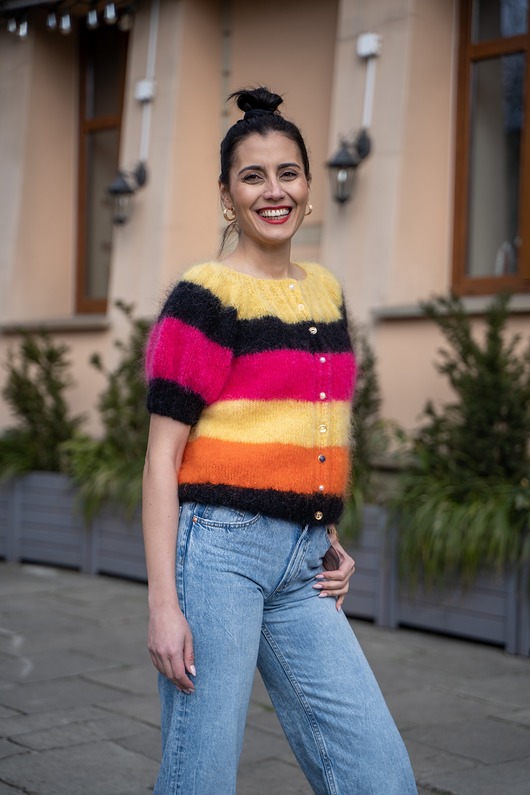 swetry damskie  Sweter moherowy SUN SAINT TROPEZ