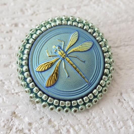 shiny buttons ::dragonfly:: Made by Magda