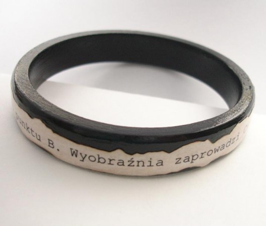 Bransoletka ze słowami Einsteina Iris Szarooka