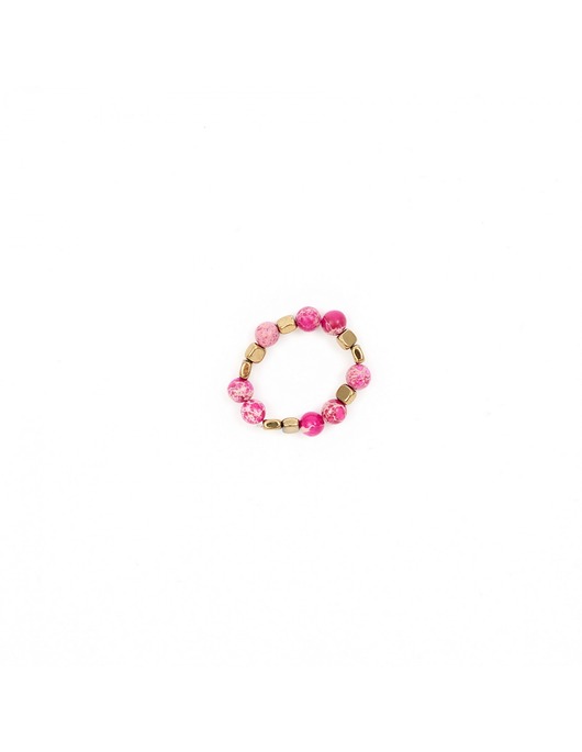 pierścionki elastyczne Pierścionek mix Pink&Gold