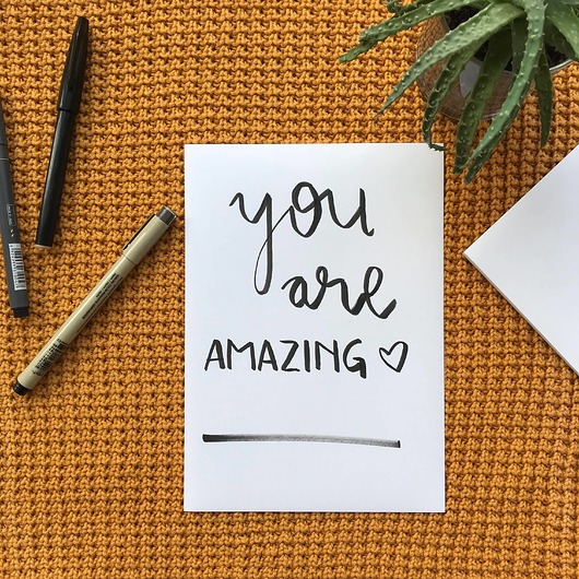 you are amazing A4 my mug company