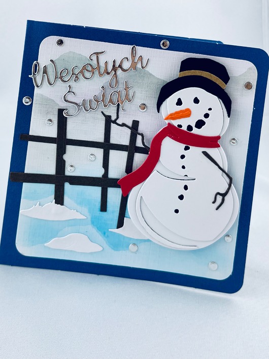 kartki scrapbooking Kartka swiateczna