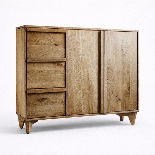 komody Komoda z litego drewna - K3